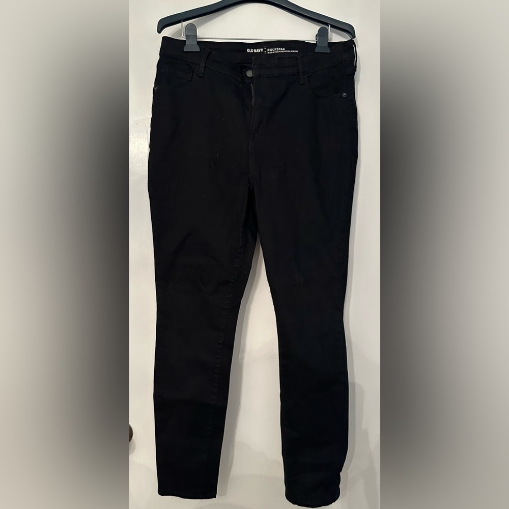 Old Navy black skinny jeans 16P